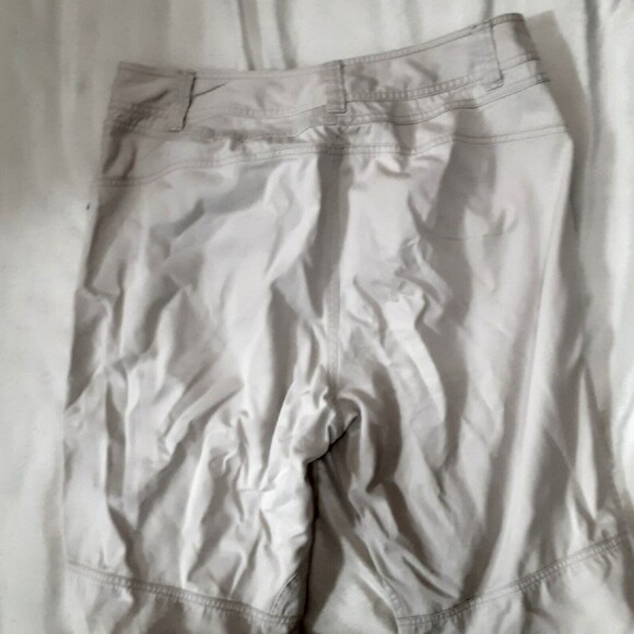 Venezia cropped khaki pants 16 100% cotton 36" waist 21" inseam - Picture 3 of 3